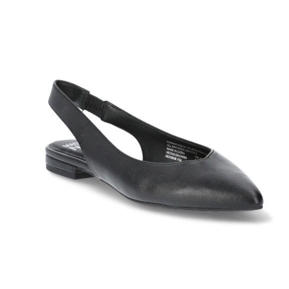 Madden NYC Shoes - Madden NYC Women’s Black Slingback Flat-Size 8.5 & 9, Comfortable Stylish NWB